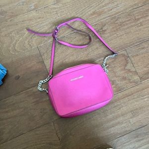 Michael Kors Hot Pink crossbody